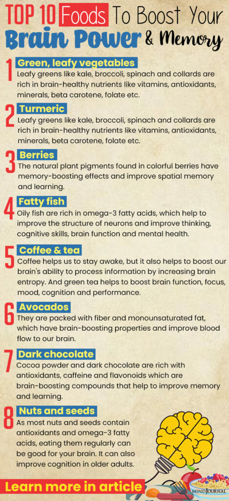 foods to boost your brain power and memory info