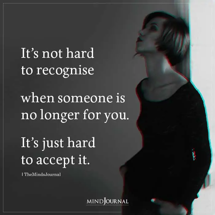 its not hard to recognise
