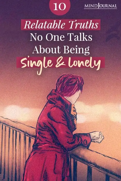 single and lonely pin