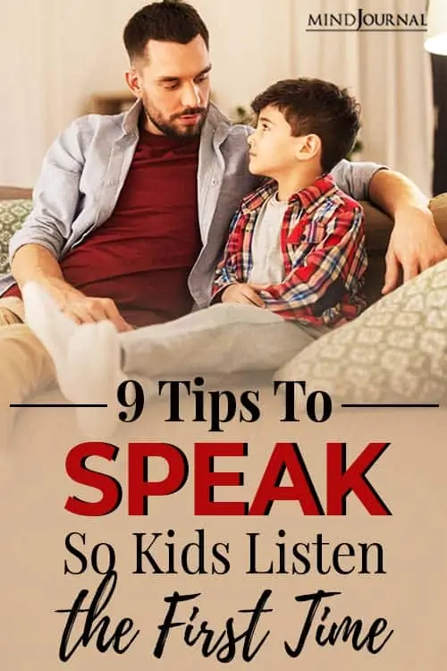 tips speak kids listen first time pin