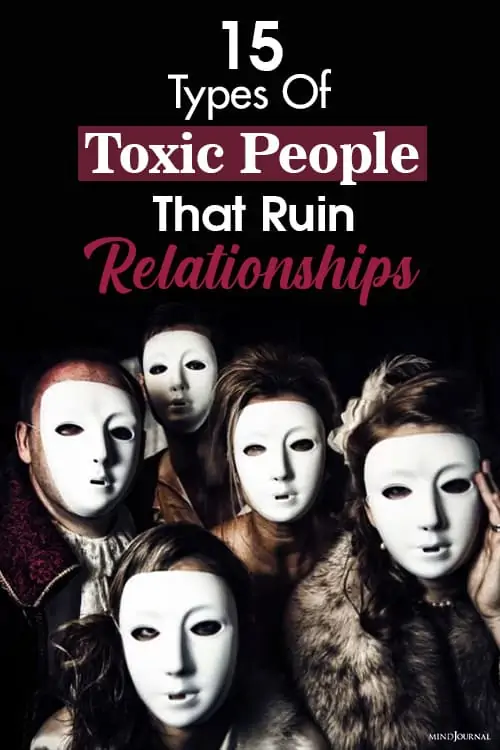 15 Types Of Toxic People pin option