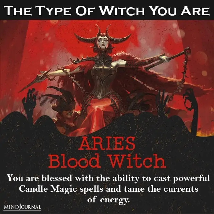 type of witch you are aries
