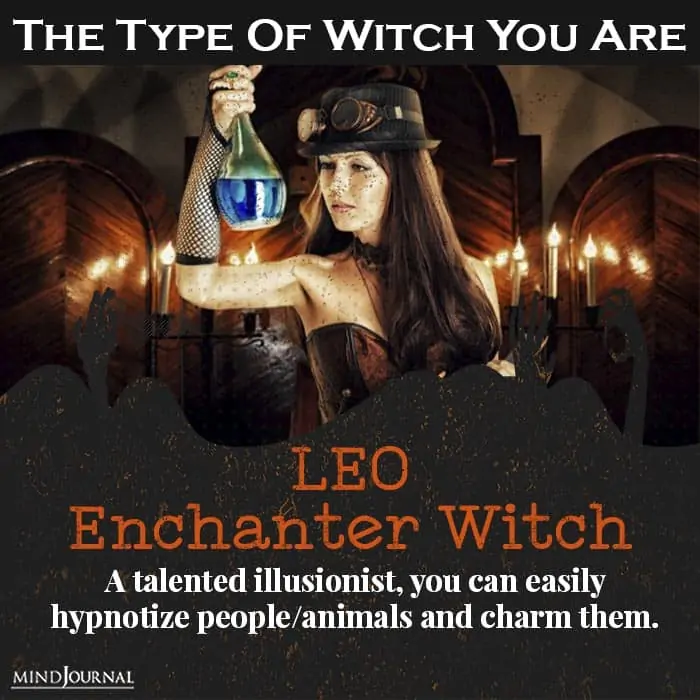 type of witch you are leo