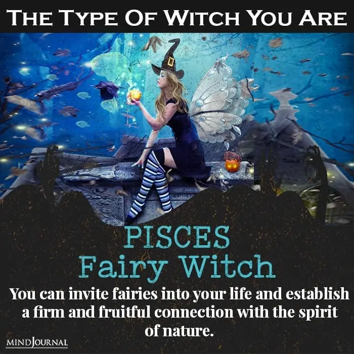type of witch you are pisces