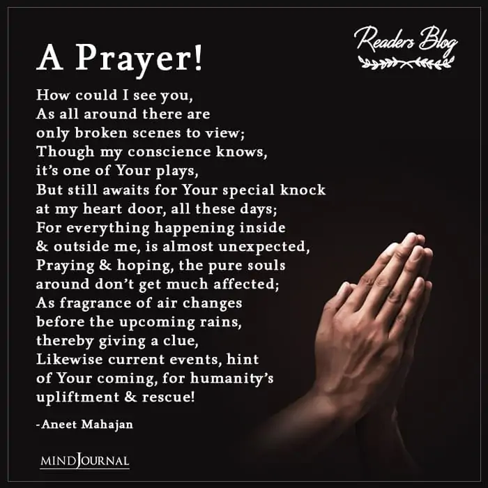 A Prayer!