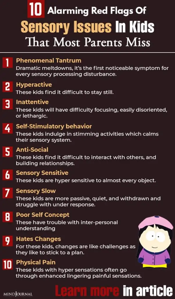 Alarming Red Flags Sensory Issues Kids info