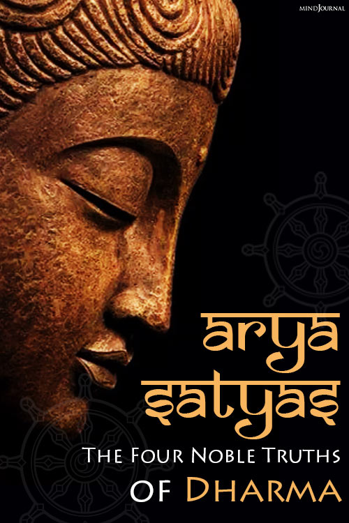 Arya Satyas Four Noble Truths of Dharma pin
