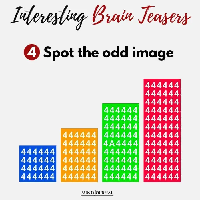 Brain Teasers Know Sharp Eyes Spot the odd image