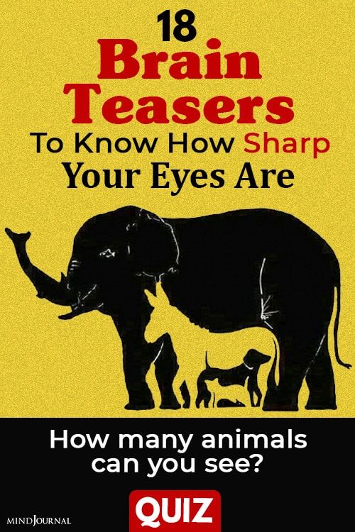 Brain Teasers Know Sharp Eyes pin