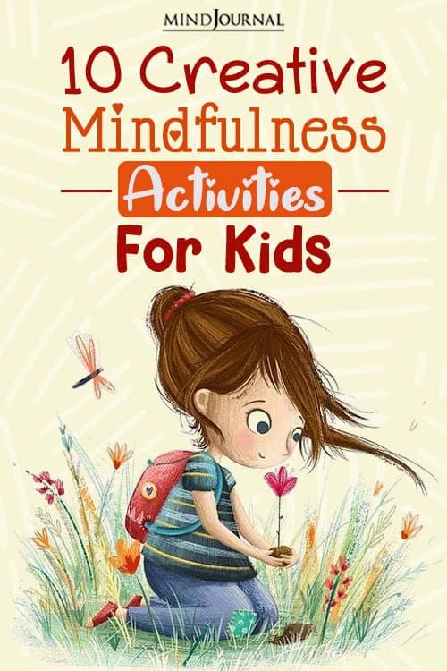 Creative Mindfulness Exercises For Kids pin