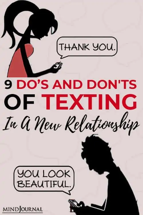 Dos Donts Texting In New Relationship pin