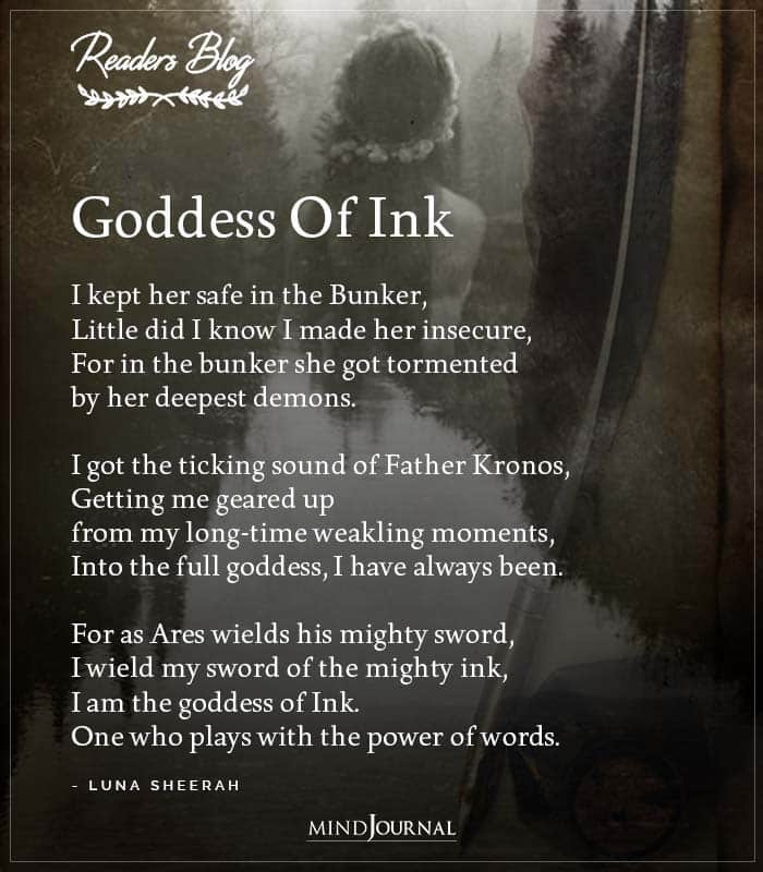 Goddess Of Ink