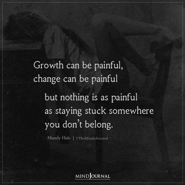 Growth Can Painful