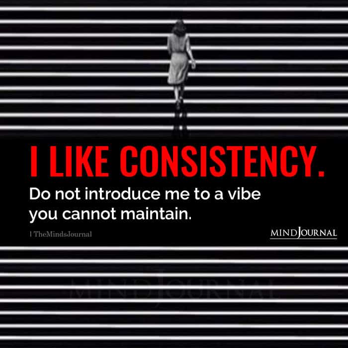 I Like Consistency