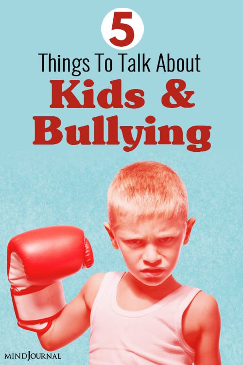 Kids and Bullying pin