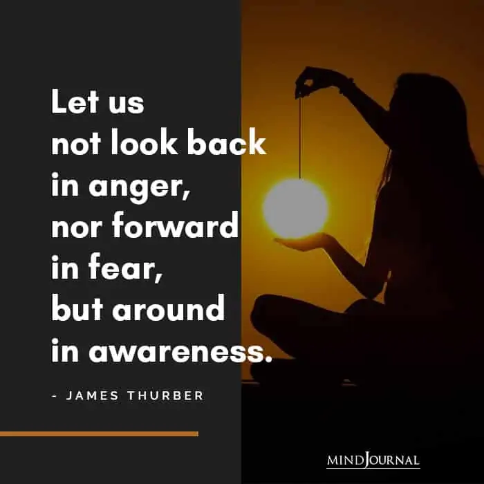 Let us not look back in anger
