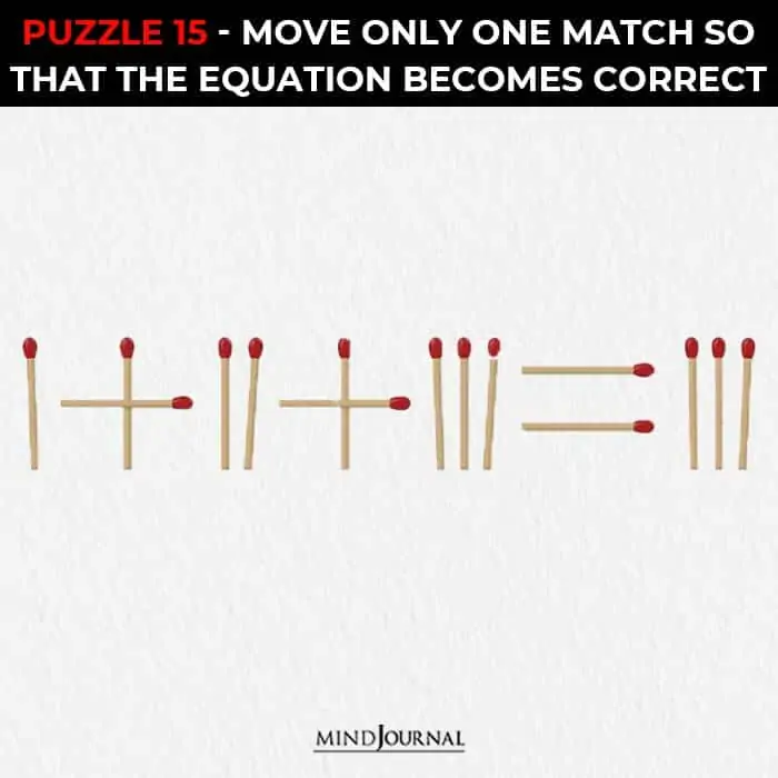 math matchstick puzzles