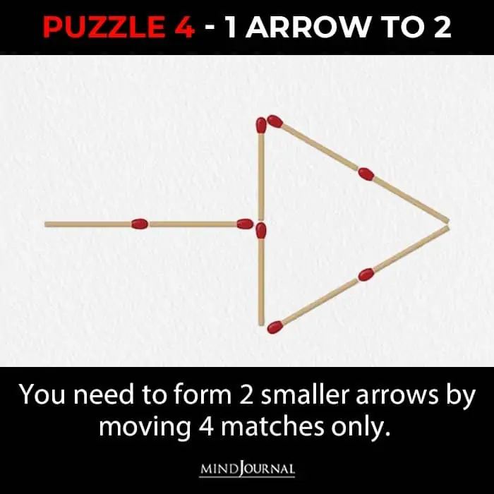 Matchstick Puzzles brain teaser puzzle