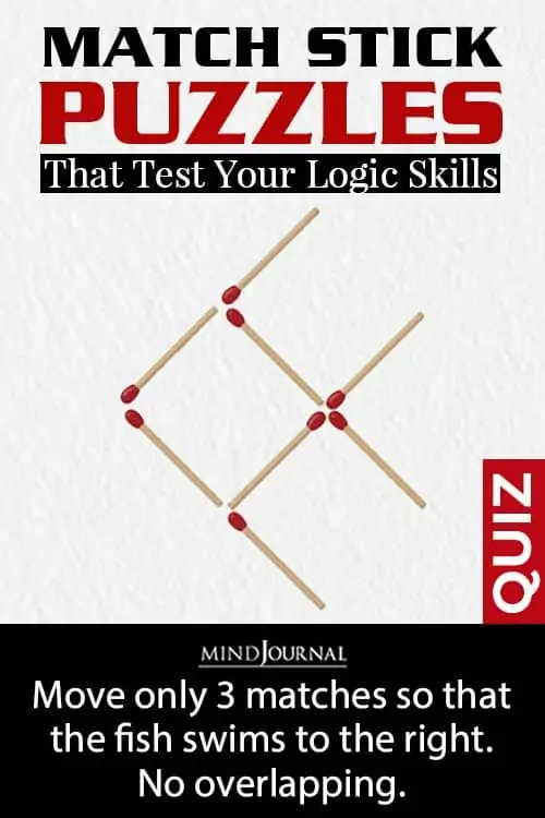 Matchstick Puzzles Test Logic Skills pin