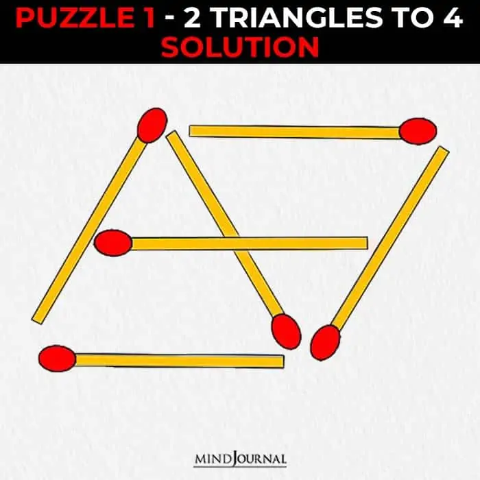 simple matchstick puzzles answers