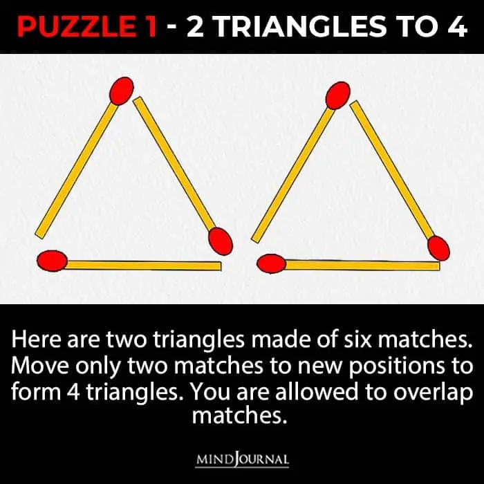 simple matchstick puzzles