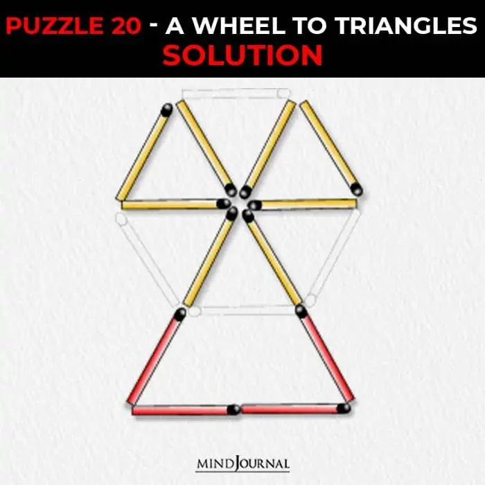 Matchstick Triangle Puzzle