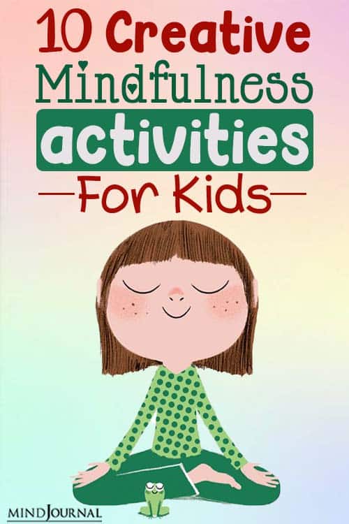 Mindful Activities For Kids pin