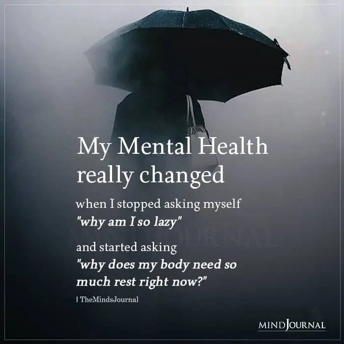My Mental Health Really Changed