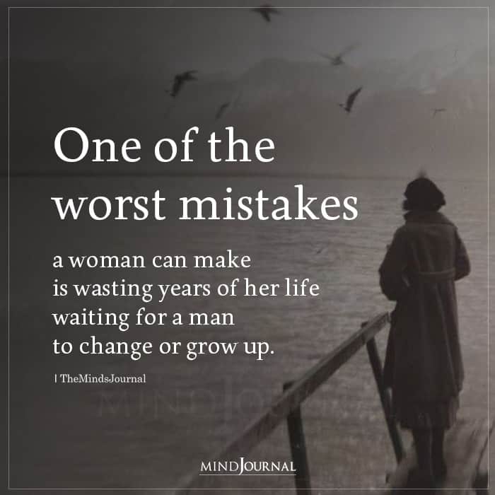 One of the Worst Mistakes A Woman Can Make
