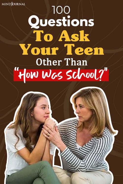 Questions Ask Your Teen pin