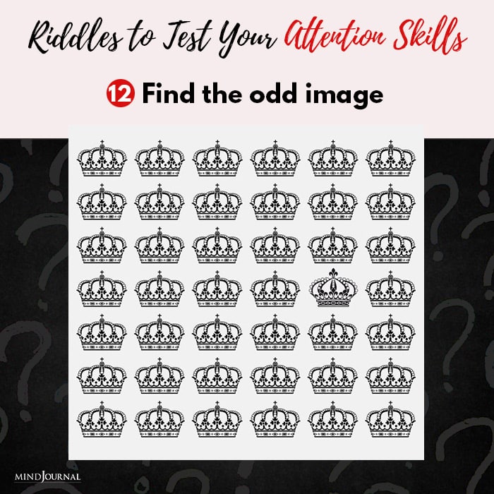 Riddles Test Find odd image