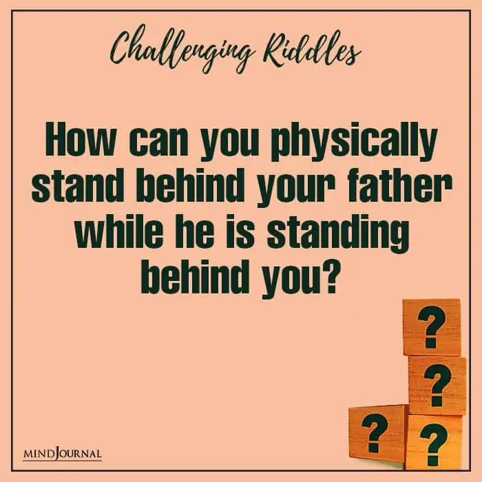 Riddles Test Thinking Power father