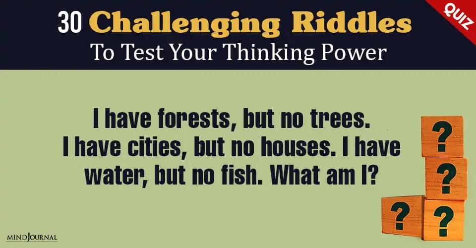 Riddles Test Thinking Power
