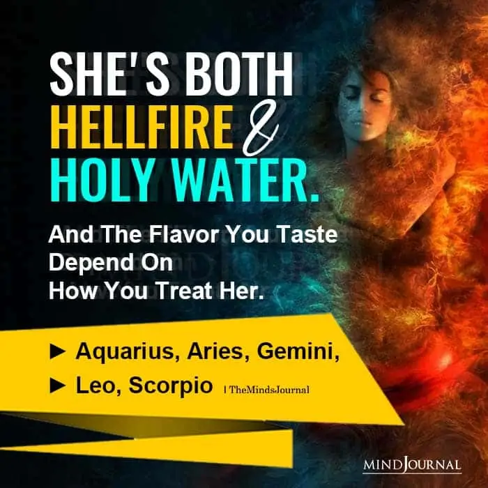 Shes Both Hellfire And Holy Water