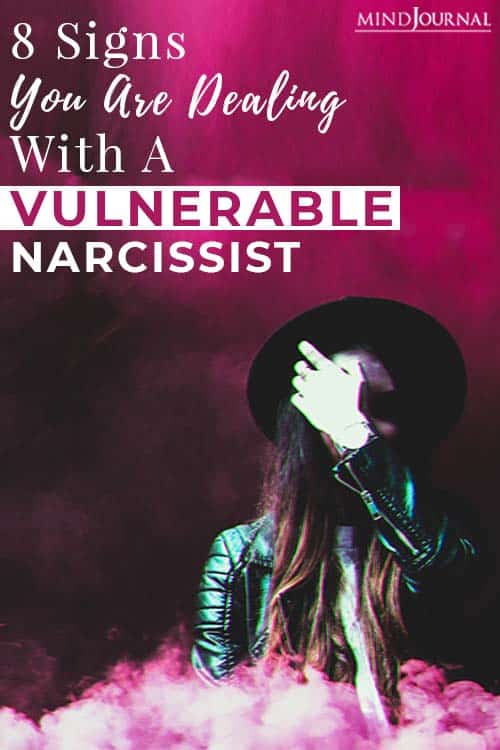 Signs Dealing Vulnerable Narcissist pin
