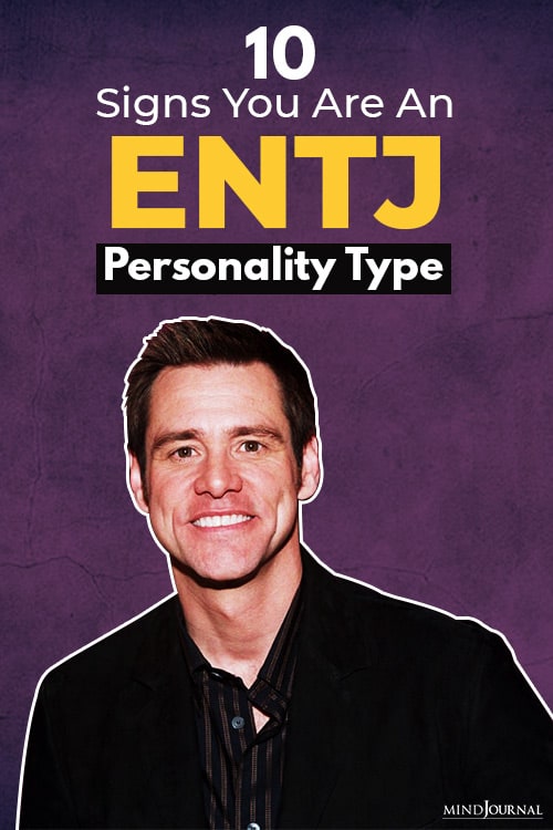 Signs ENTJ Personality Type pin
