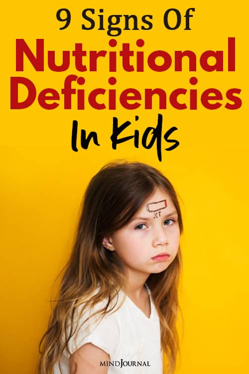 Signs Nutritional Deficiencies Kids pin