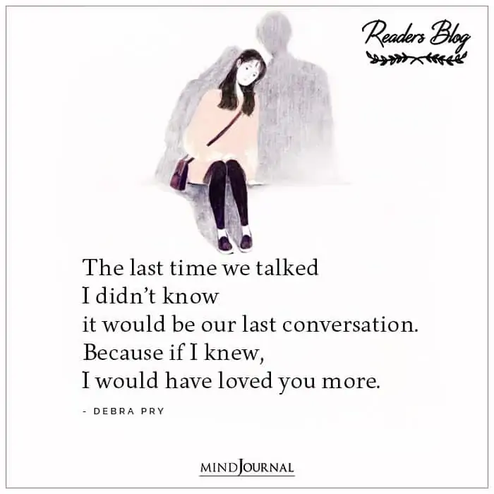 The Last Time We Talked