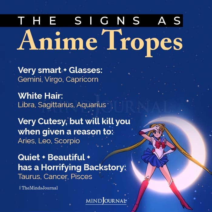The Signs As Anime Tropes