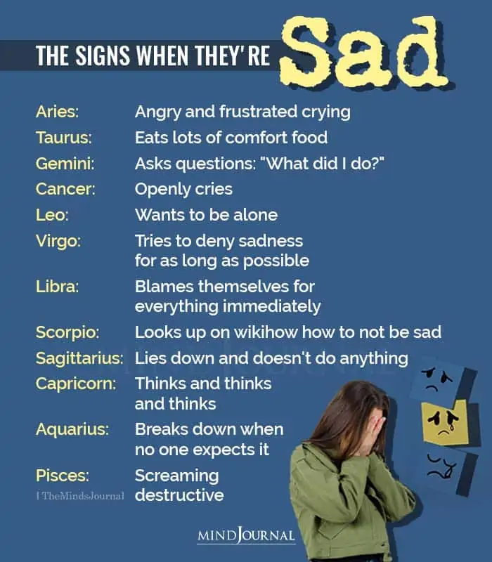 The Signs When Theyre Sad