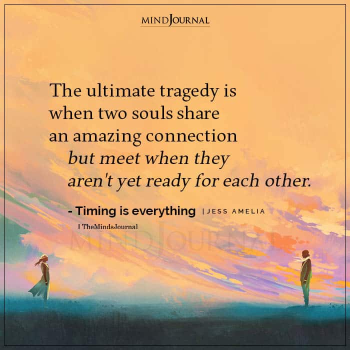 The Ultimate Tragedy Is When Two Souls Share An Amazing