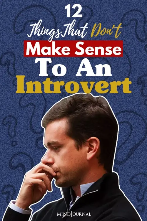 Things Dont Make Sense Introvert pin