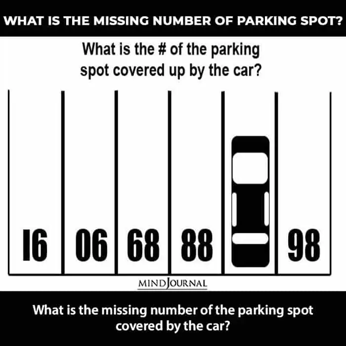 missing number of parking spot