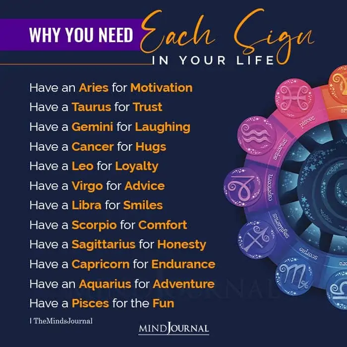 Why You Need Each Zodiac In Your Life