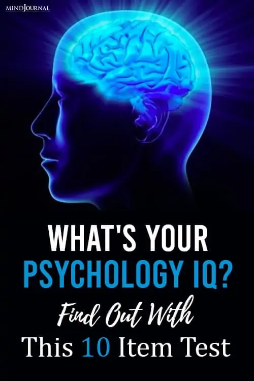 Your Psychology IQ pin