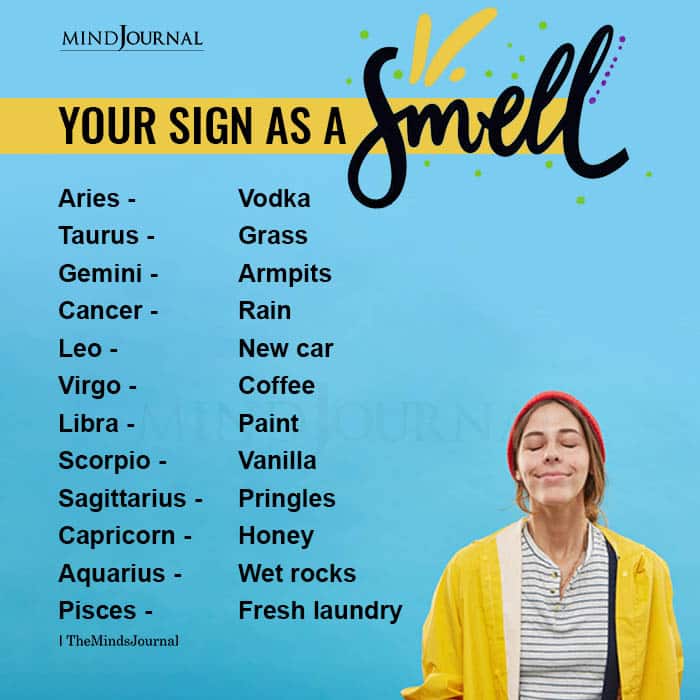 Your Sign As A Smell