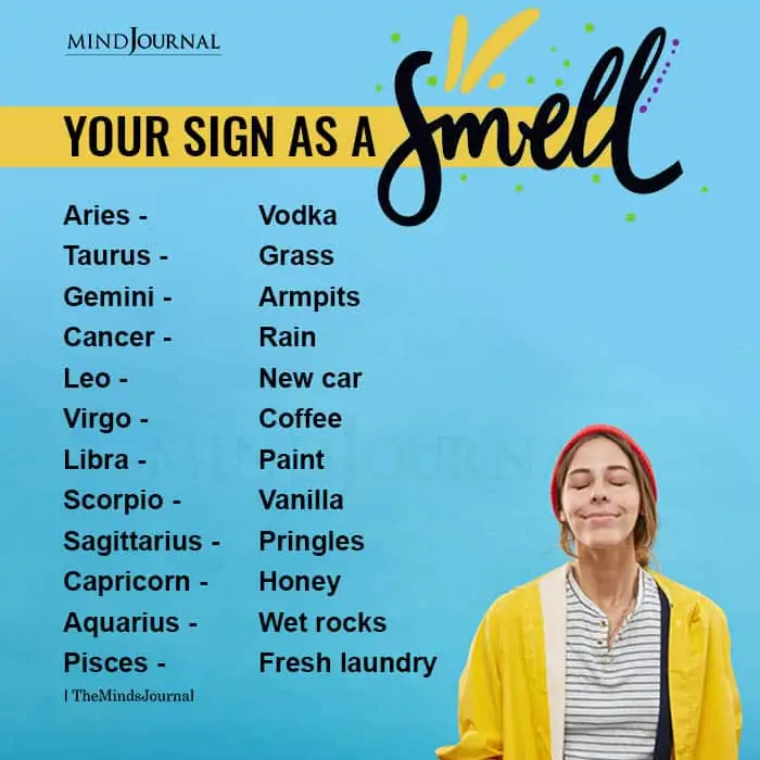Your Sign As A Smell