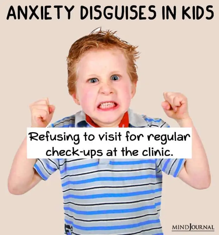 anxiety disguise kids regular checkups