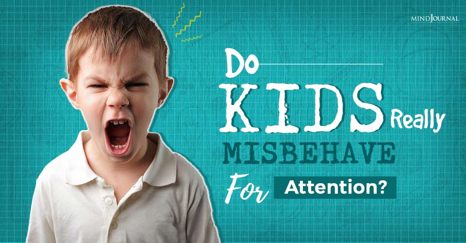 child behavior kids misbehave for attention