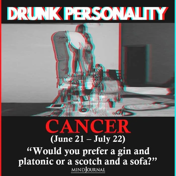 drunk personality cancer